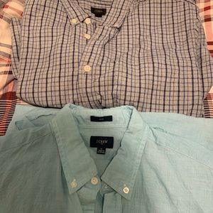 J crew long sleeve dress shirt. slim fit size medium